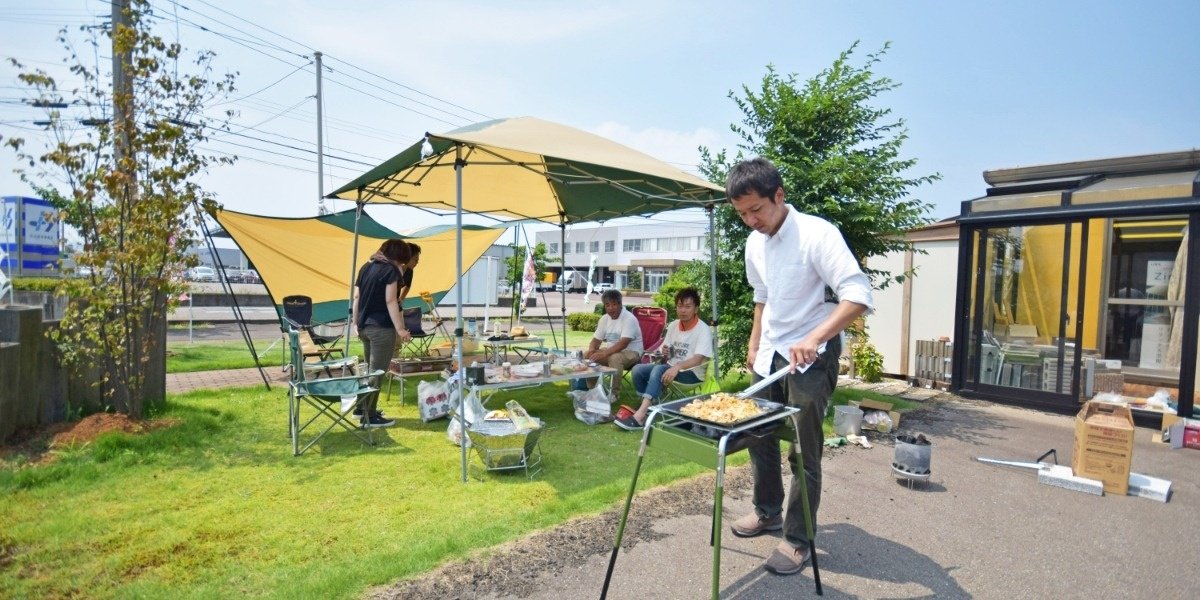 お庭で食事をしよう よくあるご質問 新潟の外構 庭 エクステリア エクステリア工房 庭匠館